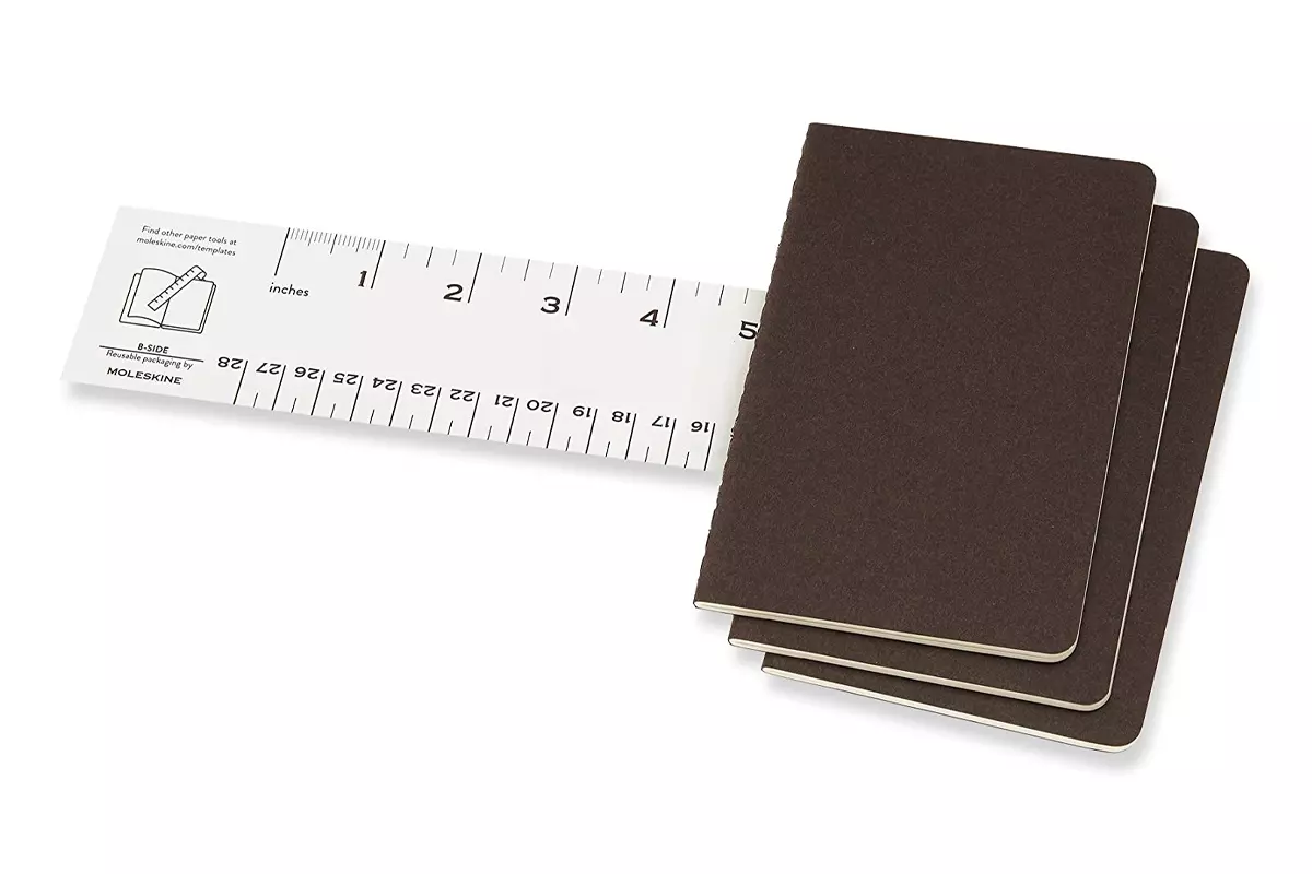 Een Moleskine Cahier Squared Notebook Pocket Coffee Brown koop je bij Moleskine.nl